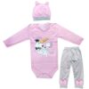 Set aus 3 Neugeborenen Baby Bekleidung Modell Fuchs