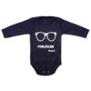 Set aus 3 Neugeborenen Baby Bekleidung Modell Brille
