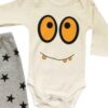 Set aus 3 Neugeborenen Baby Bekleidung Modell Halloween