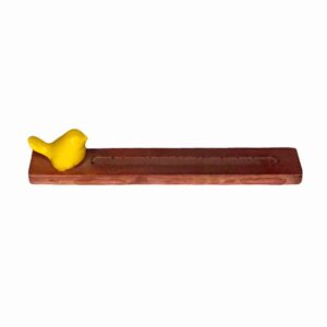 Holz-Räucherstäbchenhalter – Modell Bird