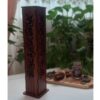 Holz-Räucherstäbchenhalter – Modell Flower (Set von 2)