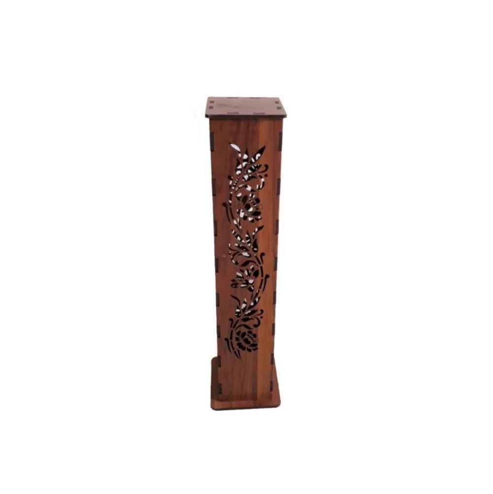 Holz-Räucherstäbchenhalter – Modell Flower (Set von 2)