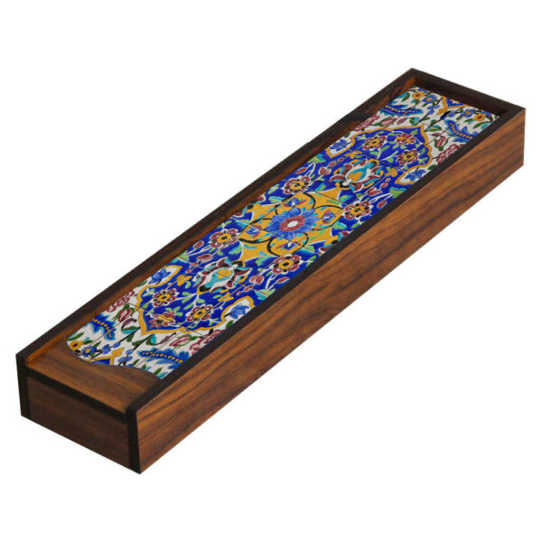 Holz-Räucherstäbchenhalter – Modell Panah (Set von 2)