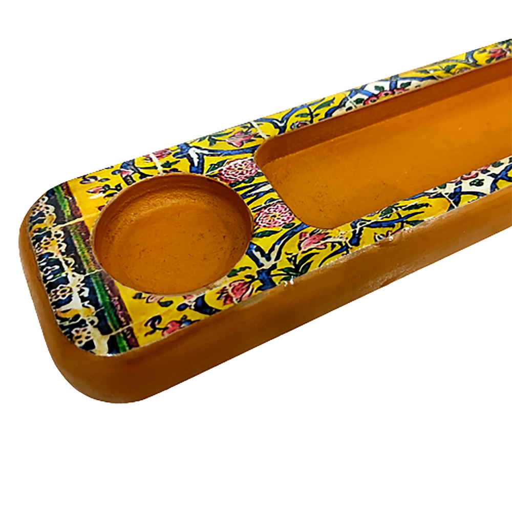 Holz-Räucherstäbchenhalter – Modell Sonati