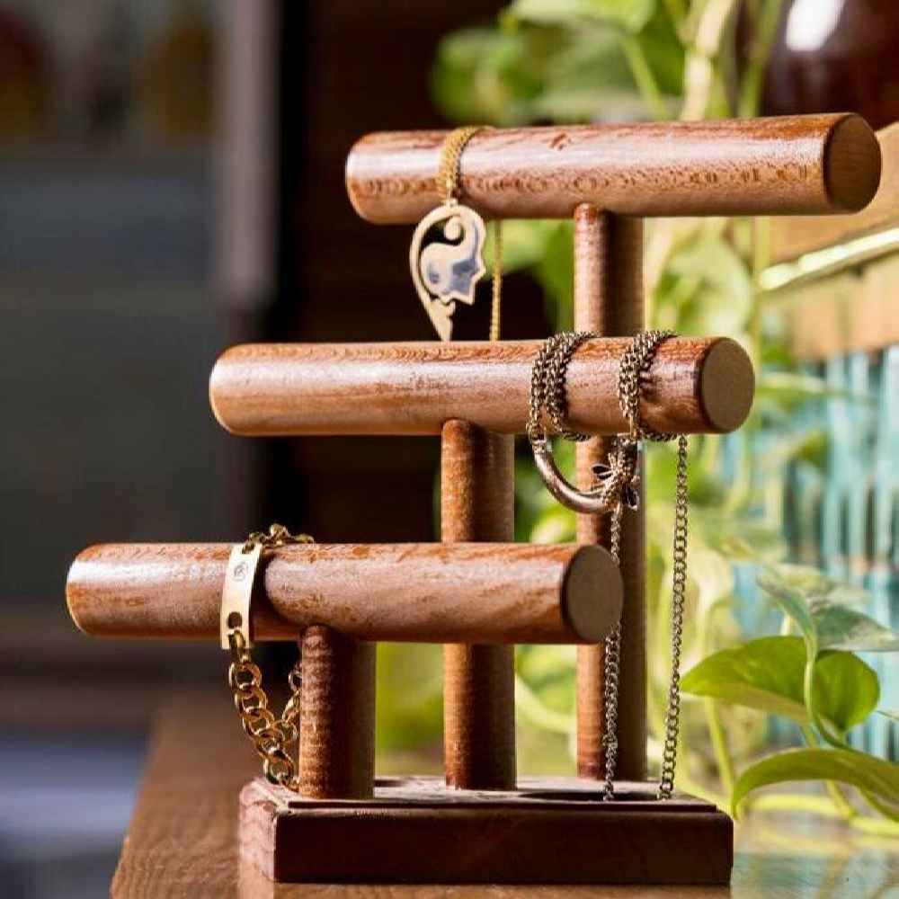 Neuheit Holz-Schmuckhalter Ausführung Barbara