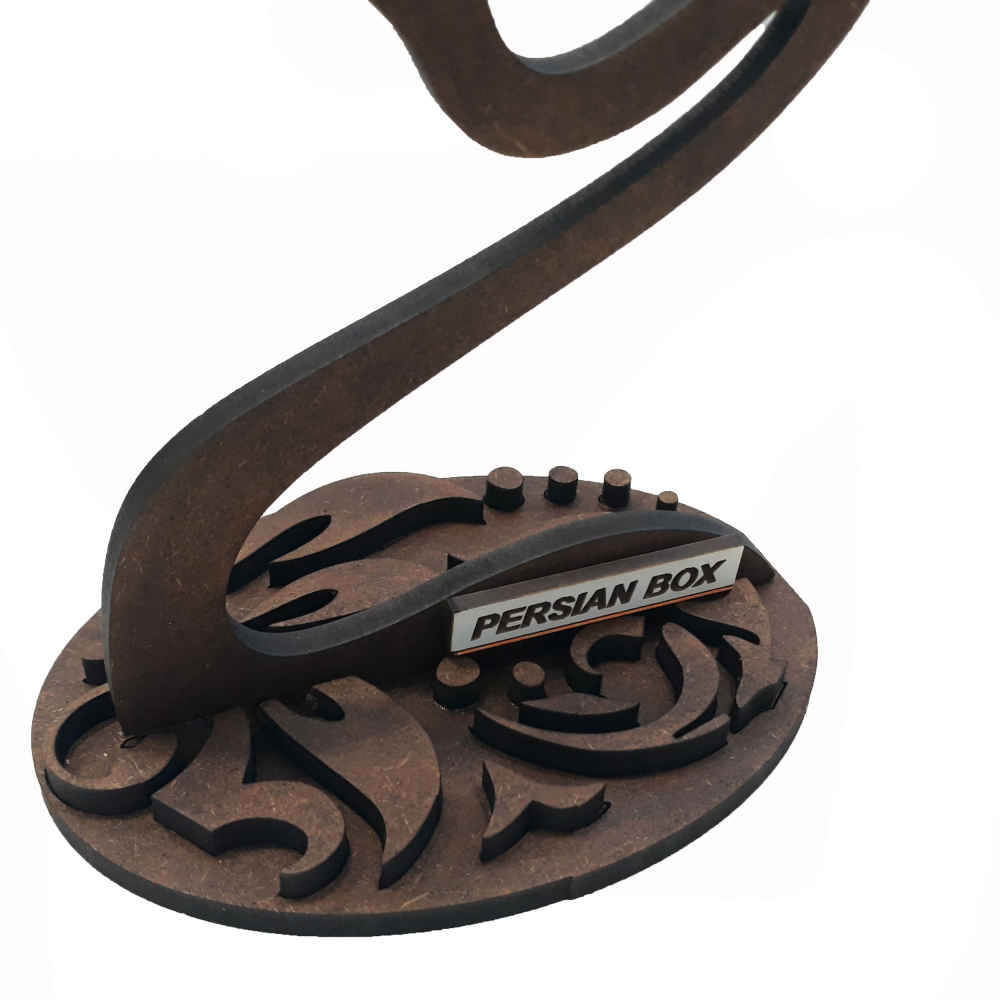 Neuheit Holz-Schmuckhalter Ausführung Gesicht