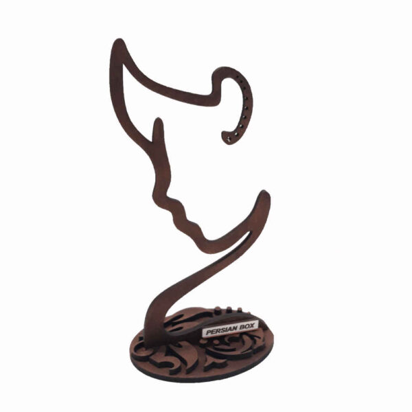 Neuheit Holz-Schmuckhalter Ausführung Gesicht