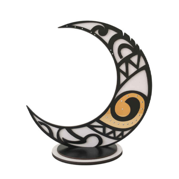 Neuheit Holz-Schmuckhalter Ausführung Mond