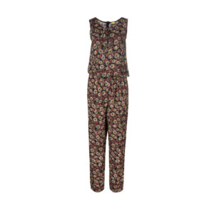 Floral Jumpsuit mit seitlichem Gürtel für Frauen Bita