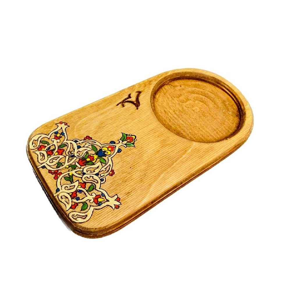 Set aus Untersetzern mit persisch inspiriertem künstlerischen Design Toranj