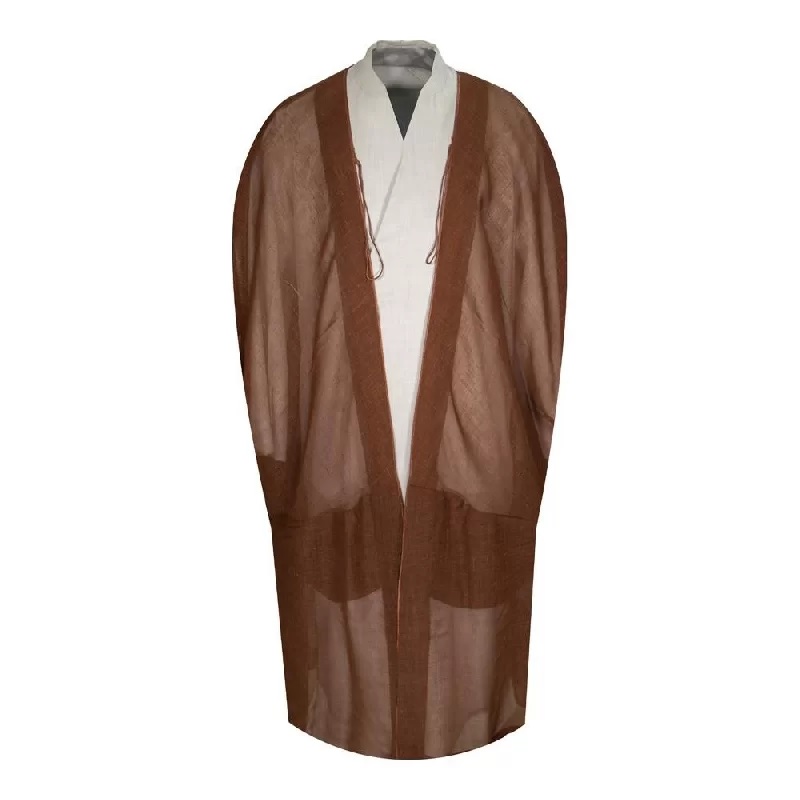 Islamischer Männer-Merino-Sommer-Bisht-Mantel – Arabisches Design