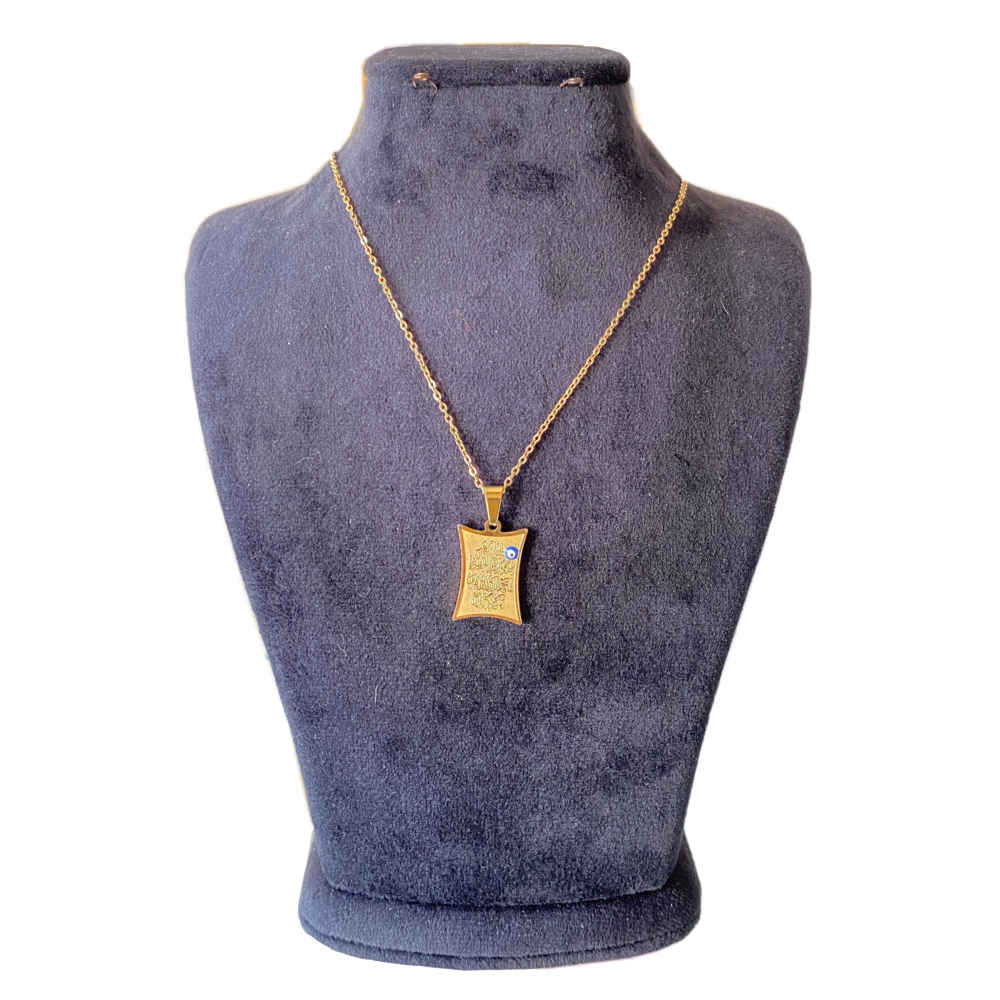 Islamische Wan Yakad Stahl-Halskette mit Tara Anhänger