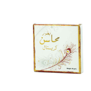 Mahaasen Crystal Arabischer Bakhoor – 40 Gramm (Packung mit 4)