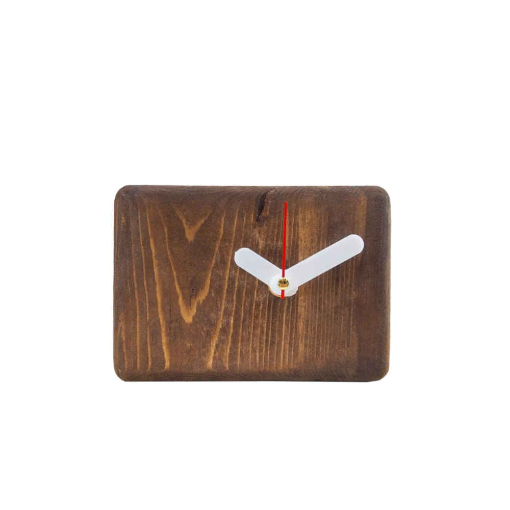 Moderne Holz-Tischuhr Modell Diako