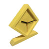 Moderne Holz-Tischuhr Modell Diamond