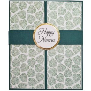 3D Happy Nowruz Grußkarte für das persische Neujahr Eid