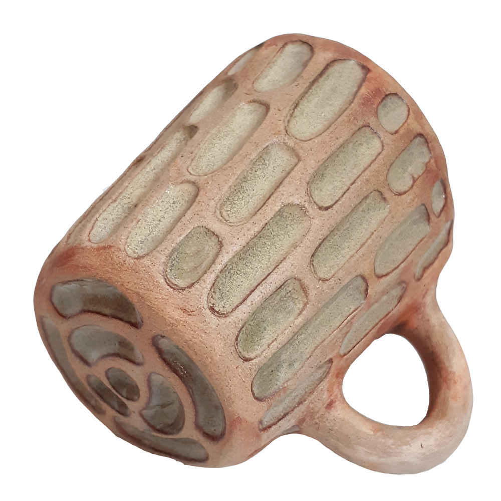 Künstlerische handgefertigte Töpfertasse – Farima Modell