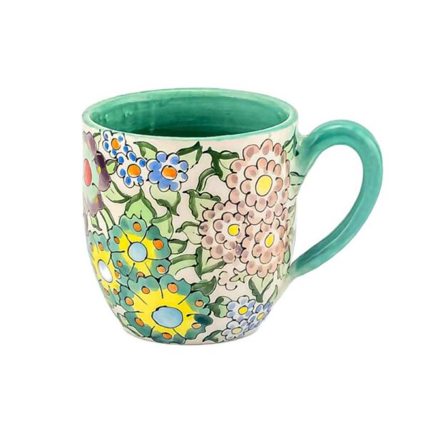 Künstlerische handgefertigte Töpfertasse - Goldar Modell