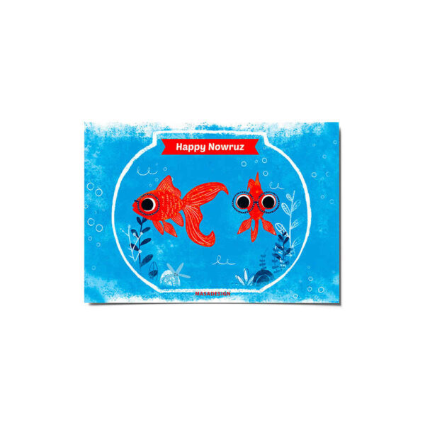 Happy Nowruz Grußkarte für das persische Neujahr Eid 4600294