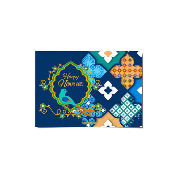 Happy Nowruz Grußkarte für das persische Neujahr Eid