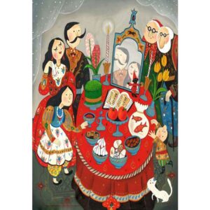 Nowruz Grußkarte für das persische Neujahr Eid 7719288