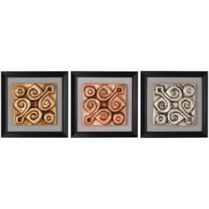 Dekorative persische Keramikkunst Modell Quadrat