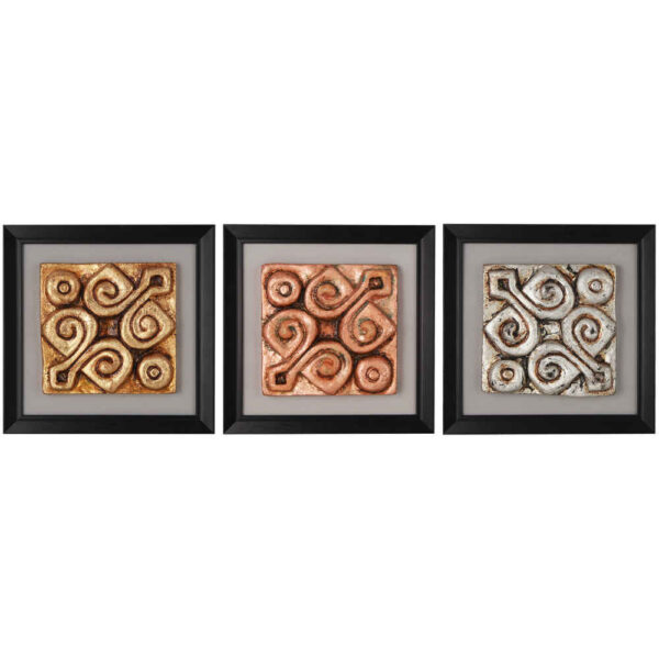 Dekorative persische Keramikkunst Modell Quadrat