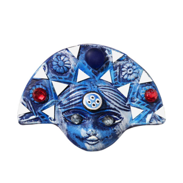 Dekoratives Persisches Keramik-Amulett zum Aufhängen Modell Noor