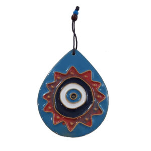 Böses-Auge-Keramik-Amulett zum Aufhängen Modell Cheshm Zakhm