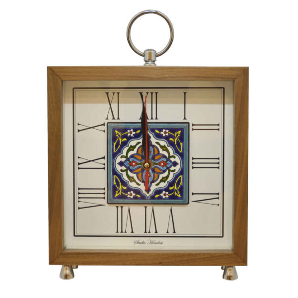 Persische Holz-Tischuhr Modell Nazanin