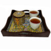 Alma Serviertablett – Eleganter persischer Touch für Tee & Kaffee