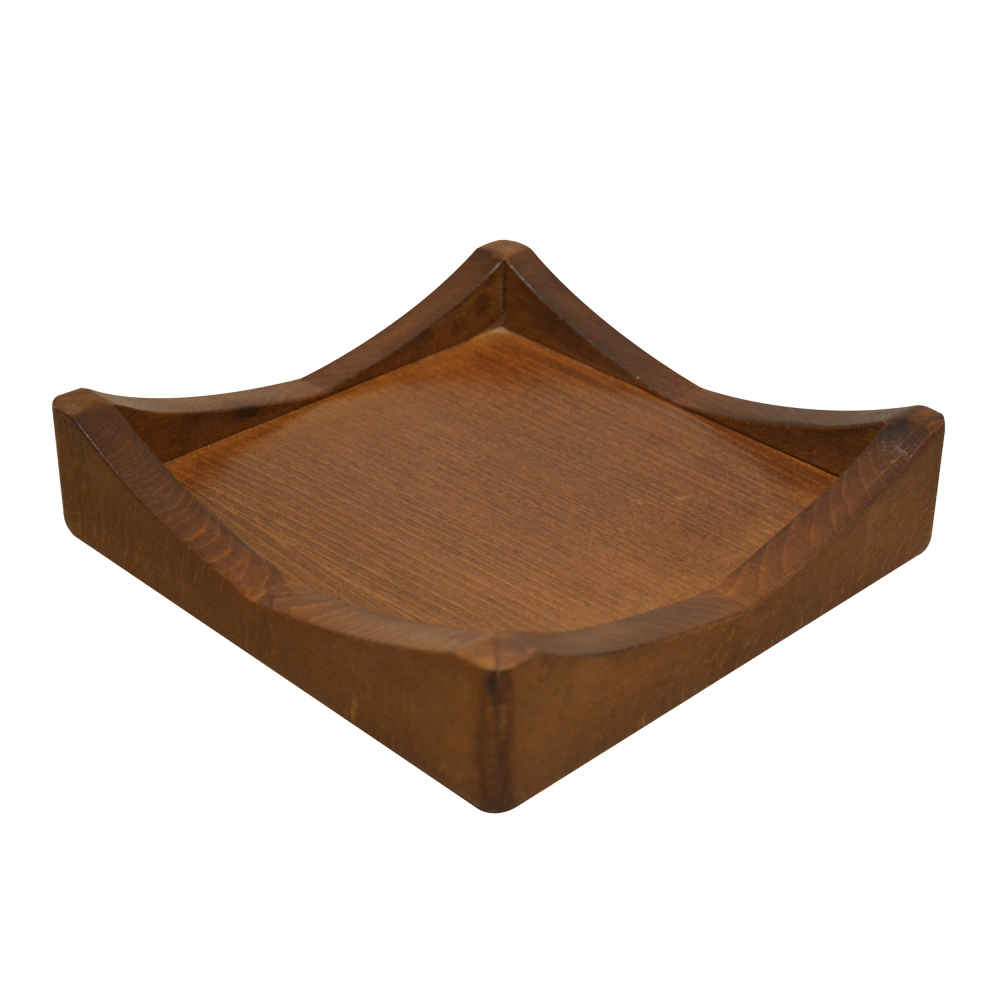 Gol O Morgh Holztablett mit persischer Kunst – Ideal zum Servieren von Getränken & Häppchen