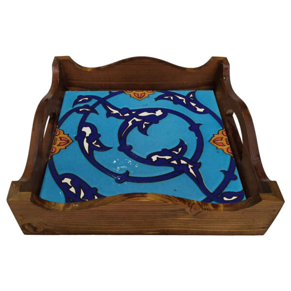 Haleh Handgefertigtes Tablett – Mit persischem Charme, perfekt für leichte Servieroptionen