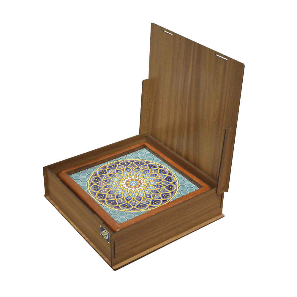 Persisches Holzserviertablett – Khial | Perfekt für Tee, Kaffee & Snacks