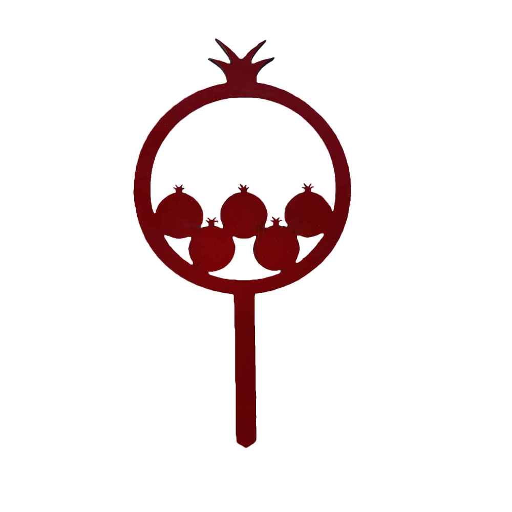Rote Yalda Kuchen Dekorationen Kollektion 3708507 (x5)