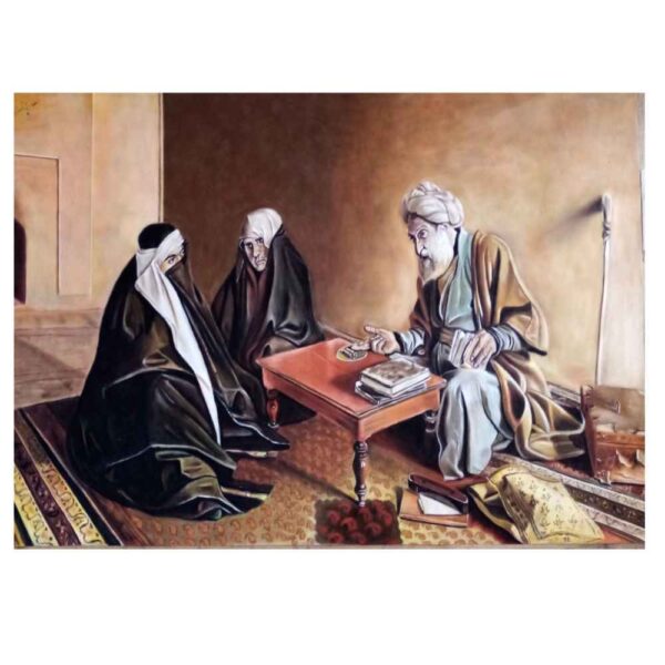 Original realistische Zeichnung - Pastell auf Karton, Wahrsager