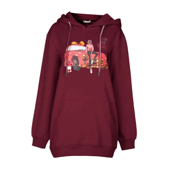 Damen Baumwoll-Hoodie Modell 51604