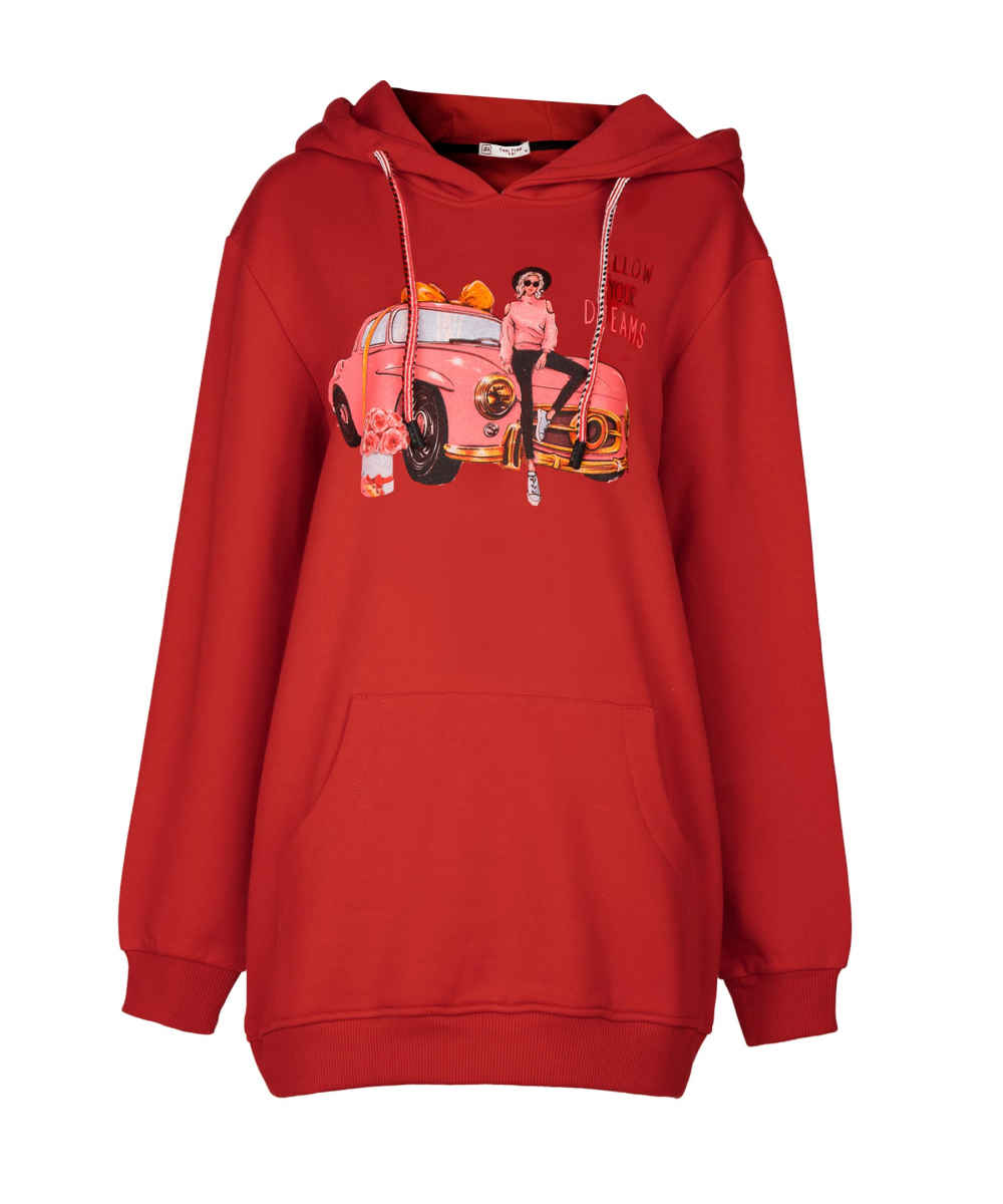 Damen Baumwoll-Hoodie Modell 51604