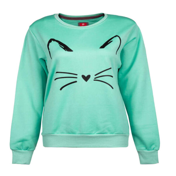 Damen Baumwoll-Sweatshirt Modell 57627