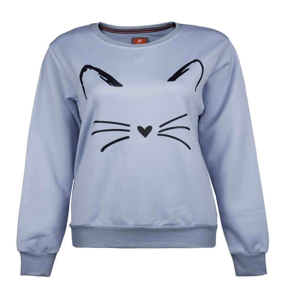 Damen Baumwoll-Sweatshirt Modell 57627