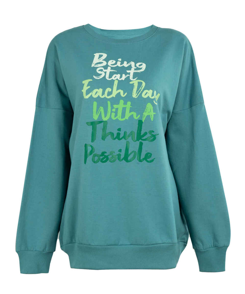 Damen Baumwoll-Sweatshirt Modell 83943