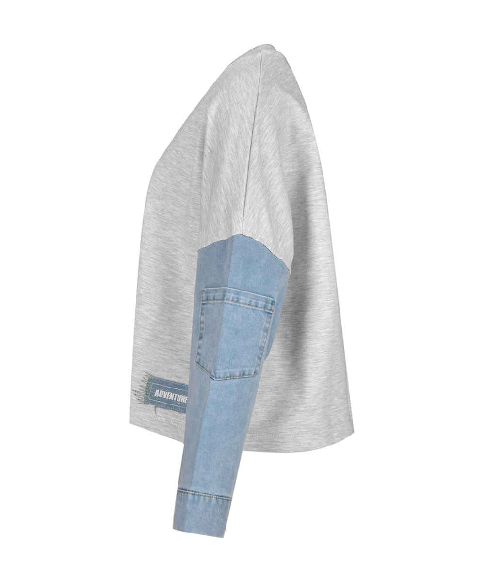 Damen Baumwoll-Sweatshirt Modell85095