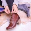 Lederstiefeletten für Frauen – Modell 109