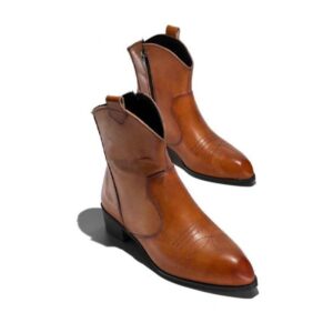 Lederstiefeletten für Frauen – Modell 110