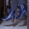 Lederstiefeletten für Frauen – Modell 111