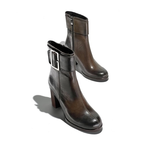 Lederstiefeletten für Frauen – Modell 111