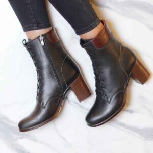 Lederstiefeletten für Frauen – Modell 114