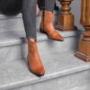 Lederstiefeletten für Frauen – Modell 115