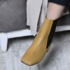 Chelsea-Lederstiefeletten für Frauen – Modell 188