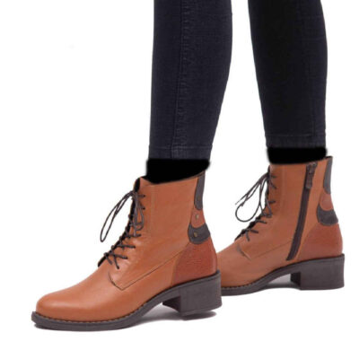 Lederstiefeletten für Frauen – Modell A172